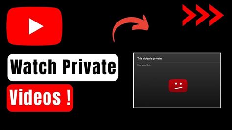 How to Watch Private Videos on YouTube